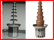 [廠商直銷]真正商業用七層100cm高巧克力噴泉機 巧克力熔漿機 巧克力火鍋機 巧克力機