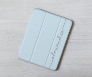 客製化禮物iPad殼加名筆槽翻蓋式保護套 Air 7 10.9 mini 7 11代