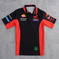 Honda Hrc Racing Collar Polo Tshirt