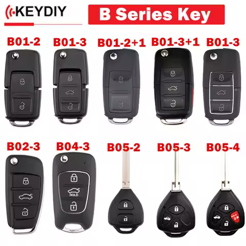 1PCS KEYDIY KD B Series B01-2 B01-3 B01-2+1 B01-3+1 B01-3 B02-3 B04-3 B05-2 B05-3 B05-4 Universal Fl