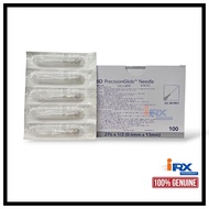 BD PrecisionGlide Needle 27g x 1/2 (0.4mmx13mm) (301801) 100's