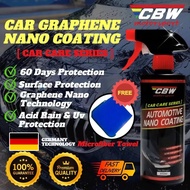CBW Car Graphene Nano Coating Spray  Wash Wax Car Polish Ceramic Quick Kereta Kilat Body Cat diamond
