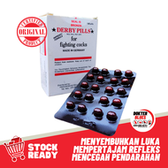 Derby Pills (1 Strip) Import Filipina Vitamin Obat Suplemen Ayam