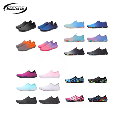 EOCENE Barefoot Breathable Light Water shoes Walking Quick dry Outdoor Gym Sandal Slip on Sneakers A