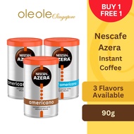 Nescafe Azera Instant Coffee 90g – Americano / Decaff Americano / Americano Intense (Buy 1 Free 1)