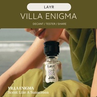 [DECANT] Layr - Villa Enigma | Trial Decant 3 ml & 5 ml Eau de Parfum Bottle