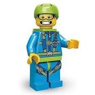 Lego Minifigures 71001 series10 No. 6 - Skydiver