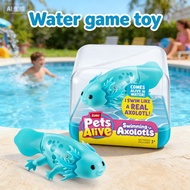 Pets Alive Swimming Axolotl Teal Robotic Pet Figure