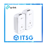 TP-LINK TL-PA9020P KIT AV2000 HomePlug AV2 MU-MIMO Gigabit Passthrough Powerline Kit (Plug Pair &amp; Play)