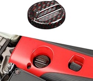 JSWAN Dry Carbon Fiber Engine Oil Filler Cap Compatible with Honda 11th Gen Civic Hatchback/Sedan Ty