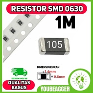 Resistor smd 1M 105 type 0603