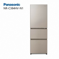 【Panasonic 國際牌】385L 無邊框鋼板 3門電冰箱 NR-C384HV-N1