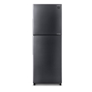 [bulky]SHARP SJ-RF33E-DS 300L 2 DOOR FRIDGE COLOUR: DARK SILVER ENERGY LABEL: 3 TICKS 2 YEARS WARRANTY BY SHARP