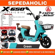 Sepeda Listrik EXOTIC X650 X 650 BY PACIFIC 500 Watt Electric E Bike