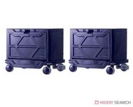 《密斯特喬》cavico 1/12 Hakobu/Cart 貨櫃車2個套組 黑(僅有貨櫃)[4580033110564]