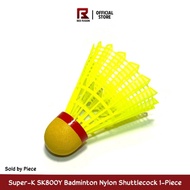 Super-K SK-800Y Badminton Synthetic Shuttlecock 1 PIECE