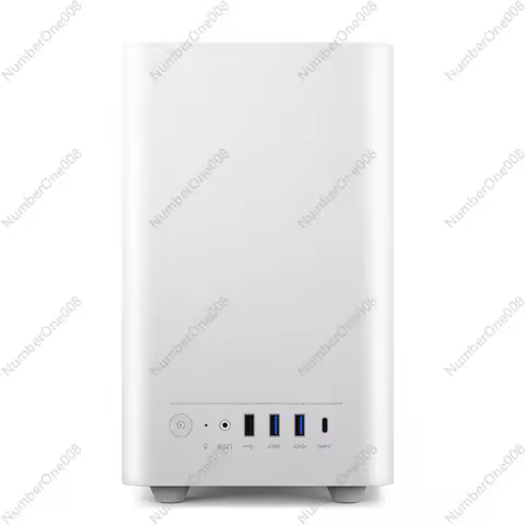 U300 Mini PC Case - for ITX/MATX SFF Desktop Chassis Space-Saving High Airflow USB 3.0 for Office Ga