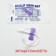 English Packaging Pet Vein Infusion Liquid Disposable Straight Butterfly Infusion Liquid Needle Pet 