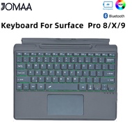 Surface Pro 8 Keyboard Backlight Keyboard for Surface Pro 8/X/9  13 inch Detachable Wireless Surface
