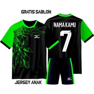 Kids Jersey costom Name Number Age 6-13 Years Boys' Football Shirt