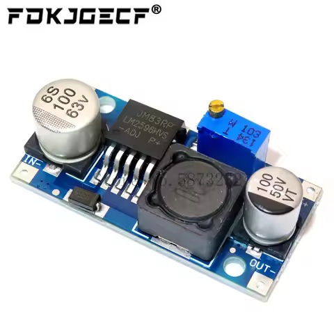 LM2596HVS LM2596 HV LM2596HV DC-DC Adjustable Step Down Buck Converter Power Module 4.5-50V To 3-35V