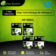 HP 955XL BLACK AND CMY ORIGINAL INK