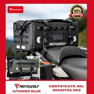 MOTOWOLF WATERPROOF TAIL/SADDLE BAG / BACKPACK 37L