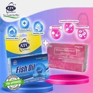 BUY 1 TAKE 1 ATC Healthcare Fish oil 30's (1 box) + ATC Vita-E 30's D-ALPHA (1 Box)