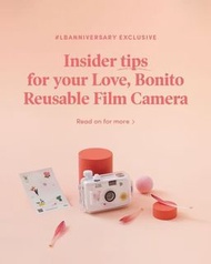 Love bonito film camera 菲林相機  有防水殻 ultra compact 35mm with waterproof case lovebonito