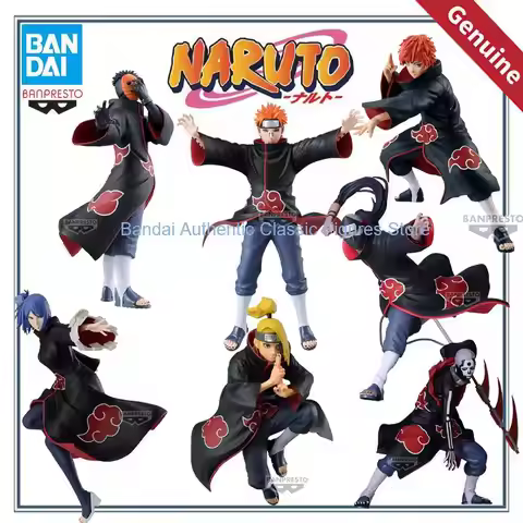 In Stock Bandai Banpresto Original Anime Figures Naruto VIBRATION STARS-TOBI KONAN HIDAN KAKUZU PAIN