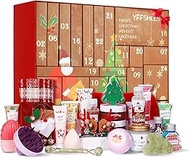 2025 advent calendar, 24 days beauty advent calendar, bath gift sets for women, countdown calendar f