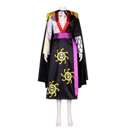 One Piece Snake Princess cos costume Empress Boya Hancock cos Black Suit cosplay Halloween Costume