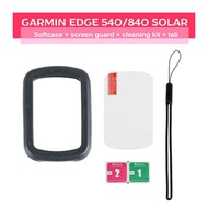 Silicone Softcase Garmin EDGE 540 840 Solar Screen Guard Garmin Strap