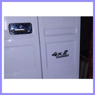 ◆ ¤ ✶ Multicab 4x2 marking Sticker Decals Set cut-out vinyl