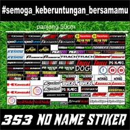 Stickers (353) racing Stickers/New Stickers/Motorcycle Stickers/sponsor Stickers