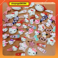 ComboVỉ 50 kẹp tóc Hello Kitty kute Set 50 Kẹp Tóc Mèo Hellokitty cho bé gái siêu dễ thương phong cá