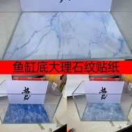 superior productsBackground paper Fish Tank Bottom Sticker Base Paper Plaid Waterproof External Sticker Self-Adhesive HD
