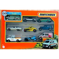 Matchbox 9 Pack - with Exclusive Chevy Van, Porsche, Skyline & others (bigBluebox)