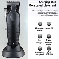 Kemei KM-2296 Professional Hair Clipper for Men Hair Cutting Machine with Seat Charger Hair Trimmer