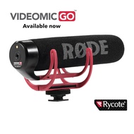 RODE VideoMic GO Lightweight On-Camera Microphone (ไมโครโฟนติดหัวกล้อง ของแท้จากศูนย์)
