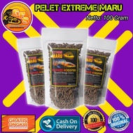 Pelet Extreme Maru 100 Gram Pelet Booster Bunga Channa Maru