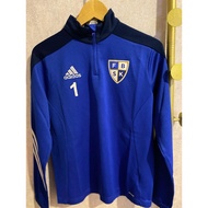 Adidas Football Jersey Jacket Blackbiru Men's Sport Jacket Nice