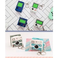 🇰🇷韓國製造+直送🇰🇷 復古風格 Gameboy 遊戲機 及 Polaroid 即影即有相機 系列 Samsung Galaxy Buds + Live 保護套 連匙扣