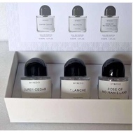 Byredo_ Parfum Set 3in1 30ml ( Super Cedar , Blanche , Rose of No Man's Land ) for Unisex Perfume