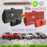Awesome2u Proton X70 X50 Saga Persona Exora Iriz Preve Inspira PU Leather Glasses Case SunVisor inte
