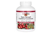 Natural Factors, CranRich, Cranberry Concentrate, Super Strength, 500 mg, 180 Capsules