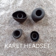 Rubber Headset Hanset Handsfree hedset hansfri hf