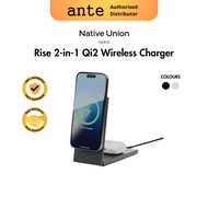Native Union Rise 2-in-1 Qi2 Wireless Charger