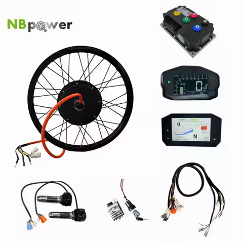 QS205 72v 5000W 150mm Dropout V3 Motor for Electric Bicycle Motorcycle with Fardriver ND72530 DKD or