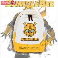 Bumblebee Transformers Kindergarten Elementary School Children's Bag / Transformers Children's Backp